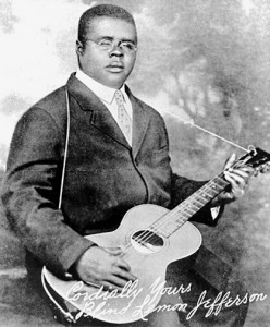 The only known photograph of Blind Lemon Jefferson