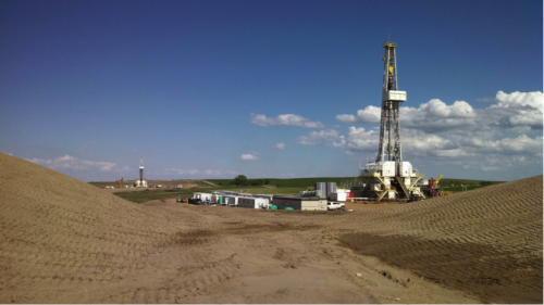 Rig 21, one of several rigs I worked on in North Dakota (2013).
