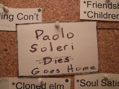 Paolo Soleri Goes Home