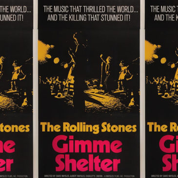 Gimme Shelter and A Life’s Work