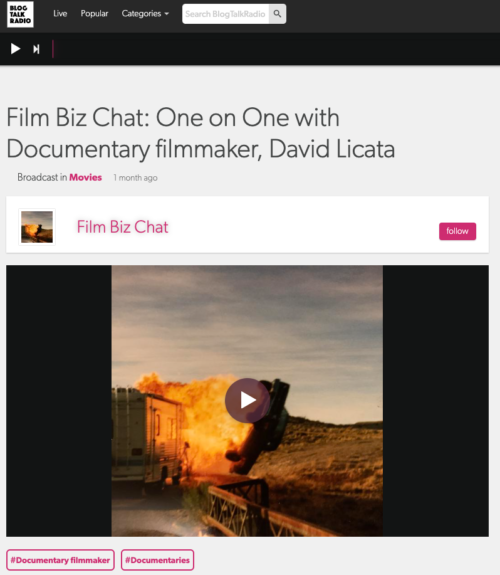 The One Where I Talk About the Craft and State of Documentary Filmmaking