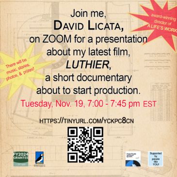 Join Me on ZOOM Tuesday, November 19.